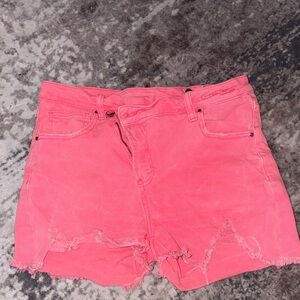 Pink coral risen willow boutique Women Shorts size large